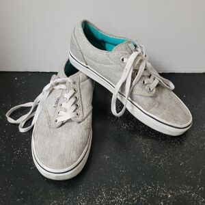 Vans Gray Canvas Sneakers